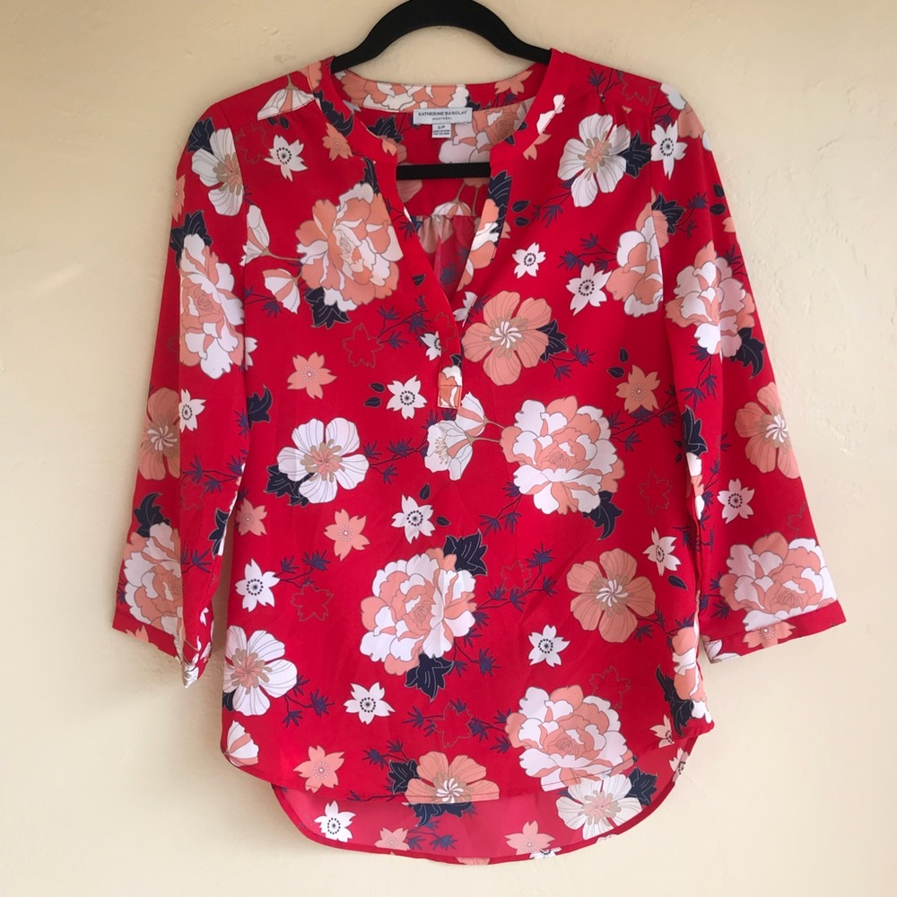 Katherine Barclay Long Sleeve Blouse